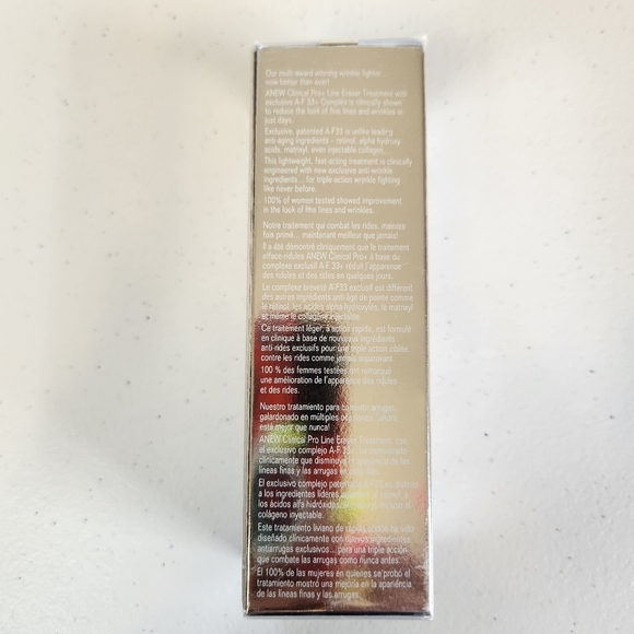 AVON ANEW CLINICAL PRO LINE ERASER EYE TREATMENT A-F33 - NEW PACKAGE SEALED - Picture 2 of 2